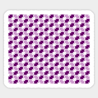 Aztec tessellation pattern Sticker